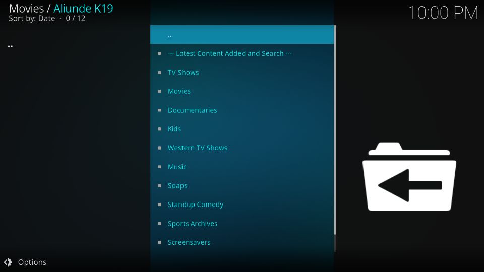 kodi addon aliunde