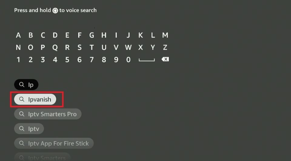 ipvanish vpn firestick