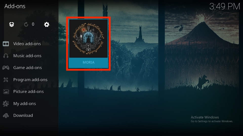 launch MORIA