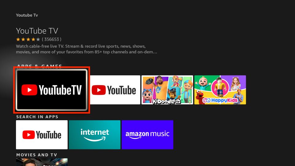 YouTube TV icon