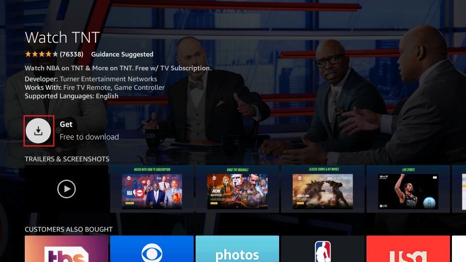how to get tnt on firestick