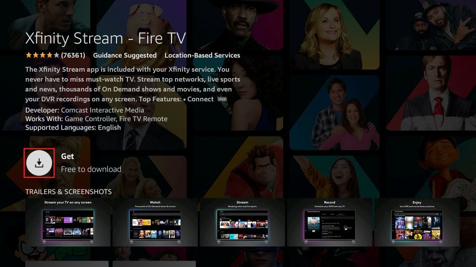 xfinity firestick