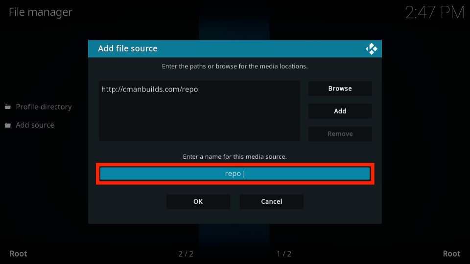 simplex build on kodi