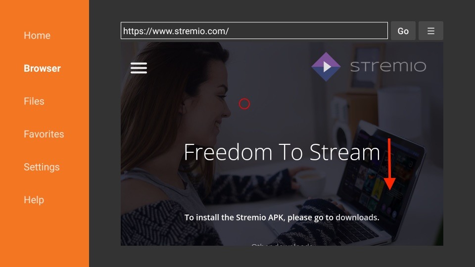 stremio fire tv