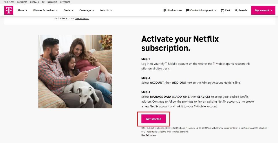 how to get free netflix account