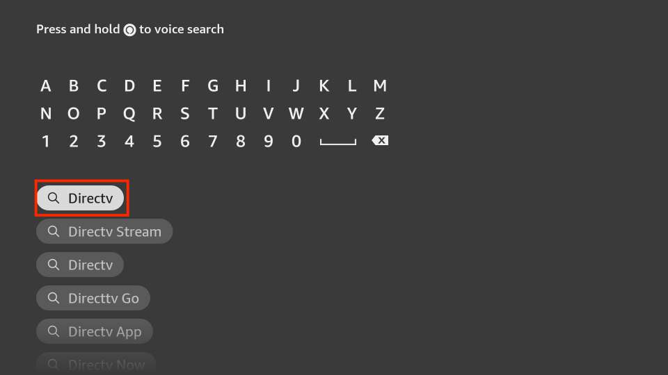 directv app on firestick