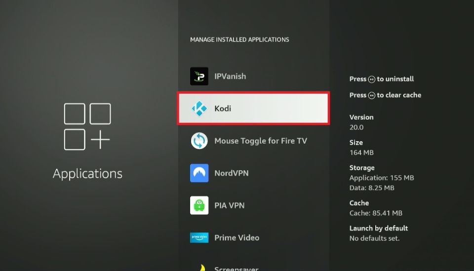 kodi not working