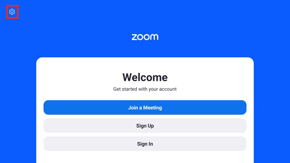 zoom settings