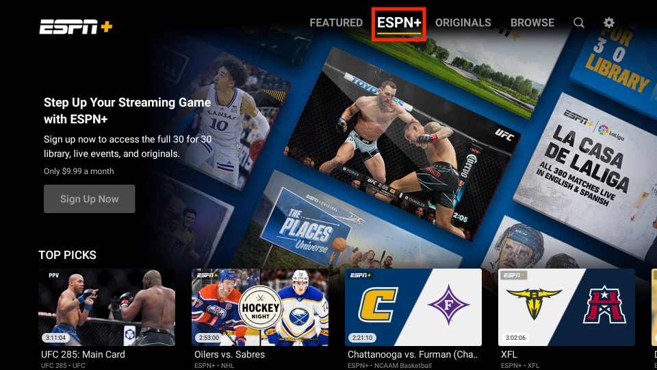 watch espn firestick