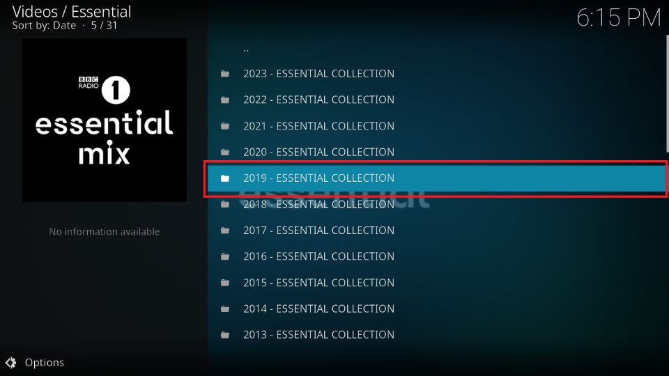 2019- Essential Collection