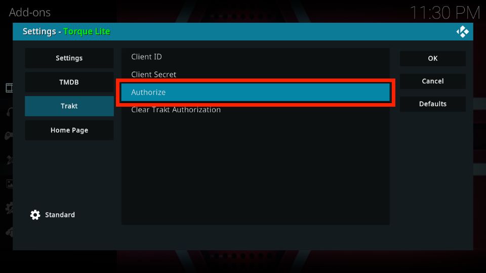 how to install torque lite kodi addon