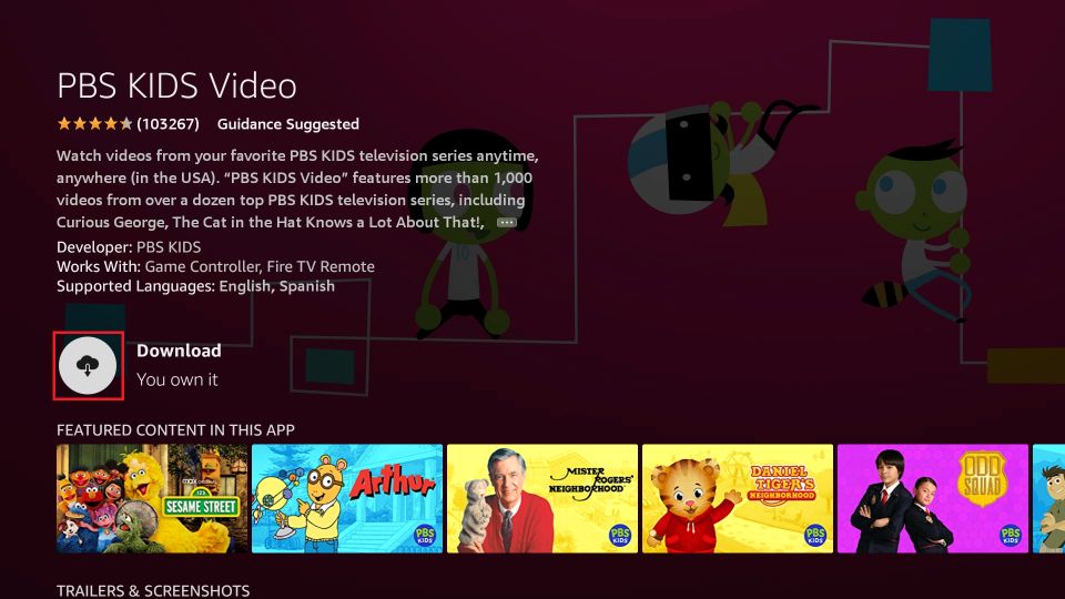 how to download pbs on firestick