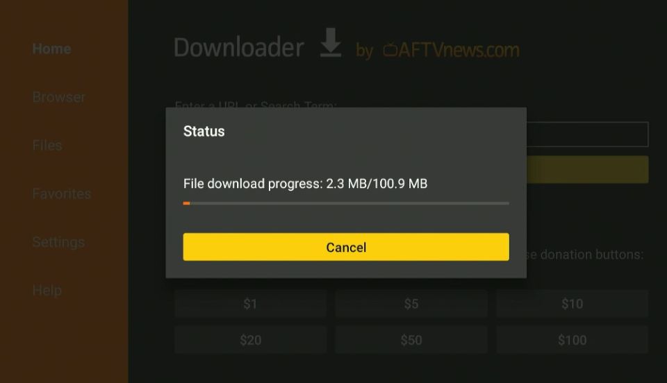 thunder-tv apk files downloading