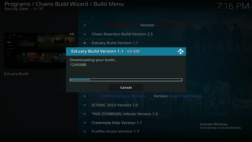 installing estuary build 