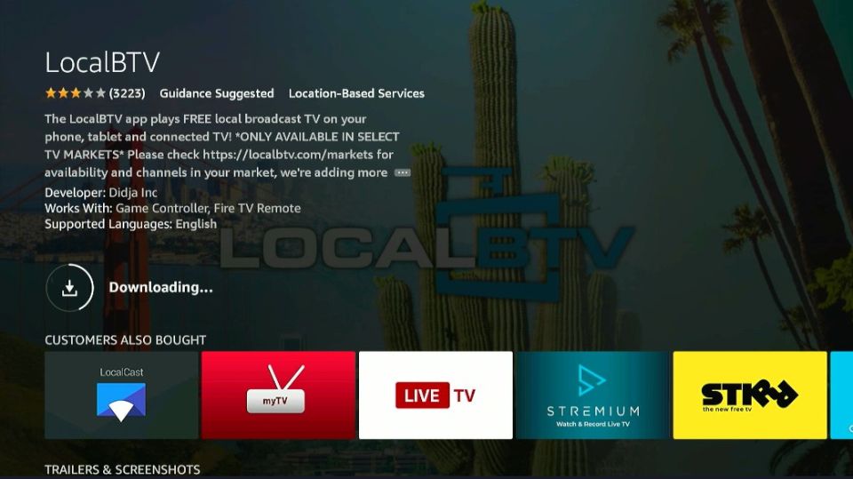 downloading localbtv