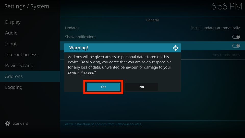 what causes buffering on kodi