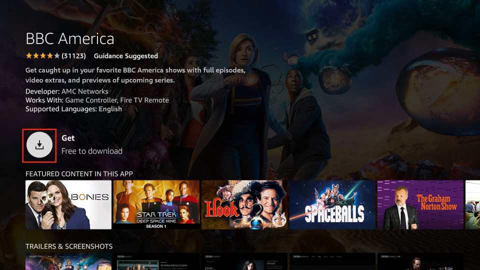 how to get bbc america on firestick