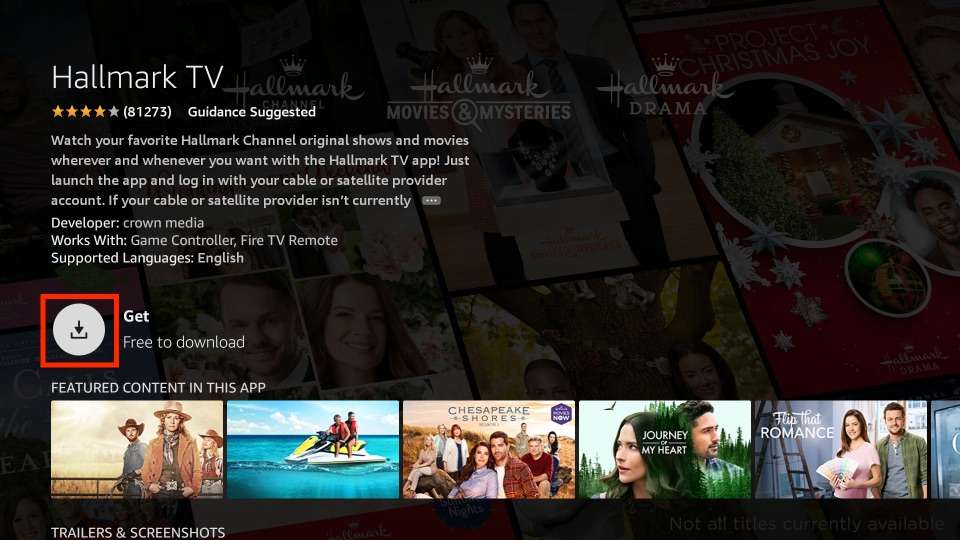 how to get hallmark channel on firestick