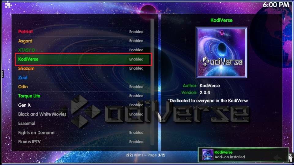 How to install Kodi add-ons on builds