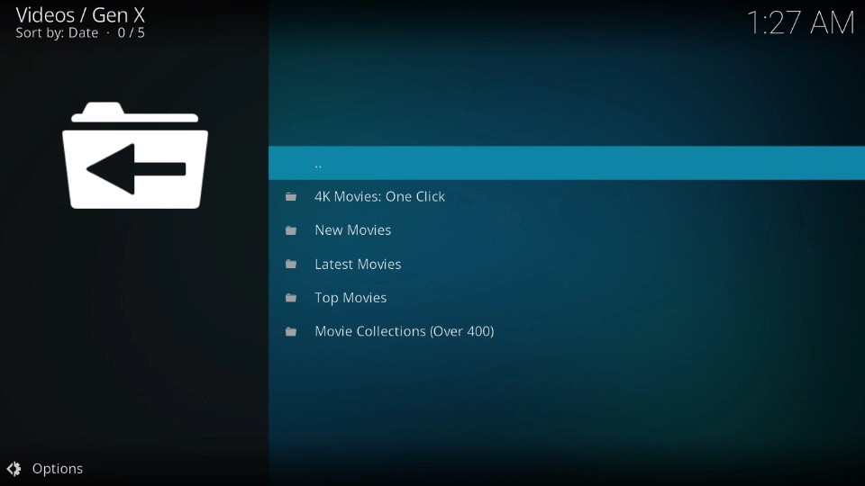 movies categories