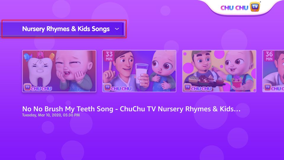 nursery rhymes & kids songs