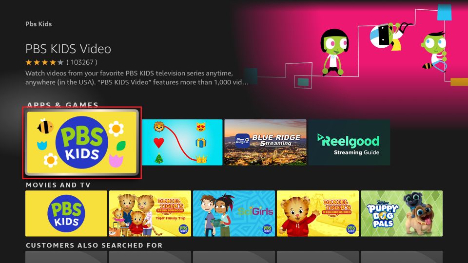 pbs app fire stick