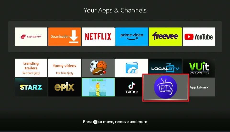 Select IPTV Smarters Pro