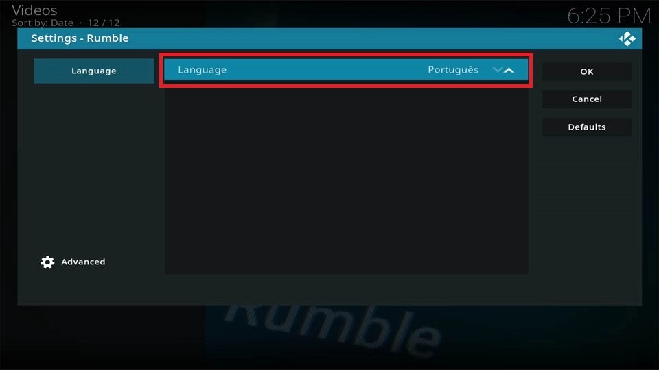 how to install rumble kodi addon