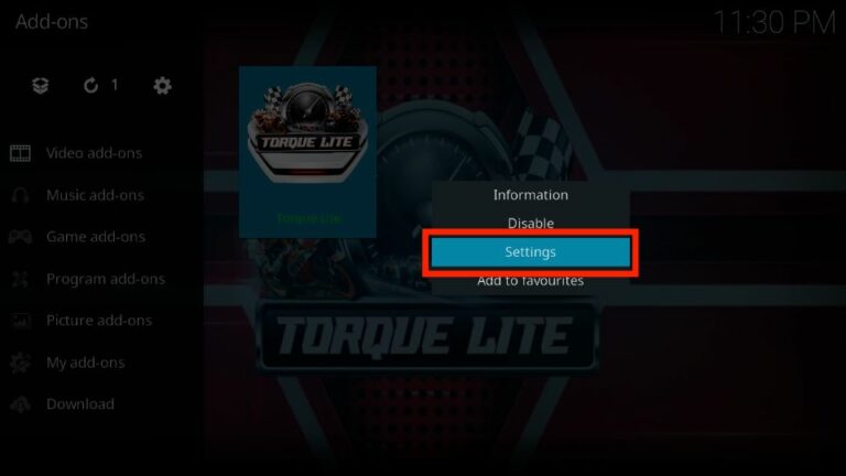 How to Install Torque Lite Kodi Addon (Racing & Motorsports) - Fire ...