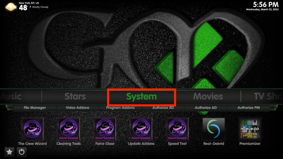 How to install Kodi add-ons on build