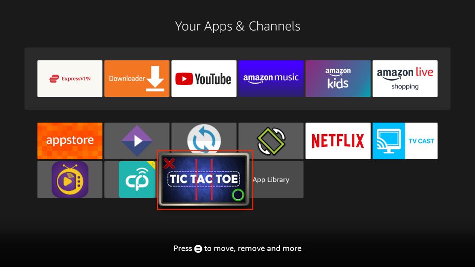 tic-tac-toe app
