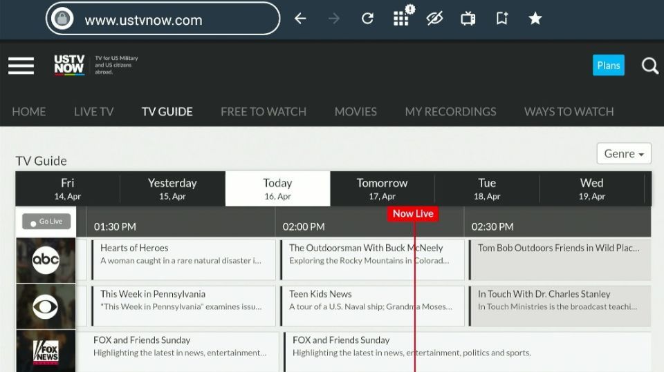 ustvnow guide