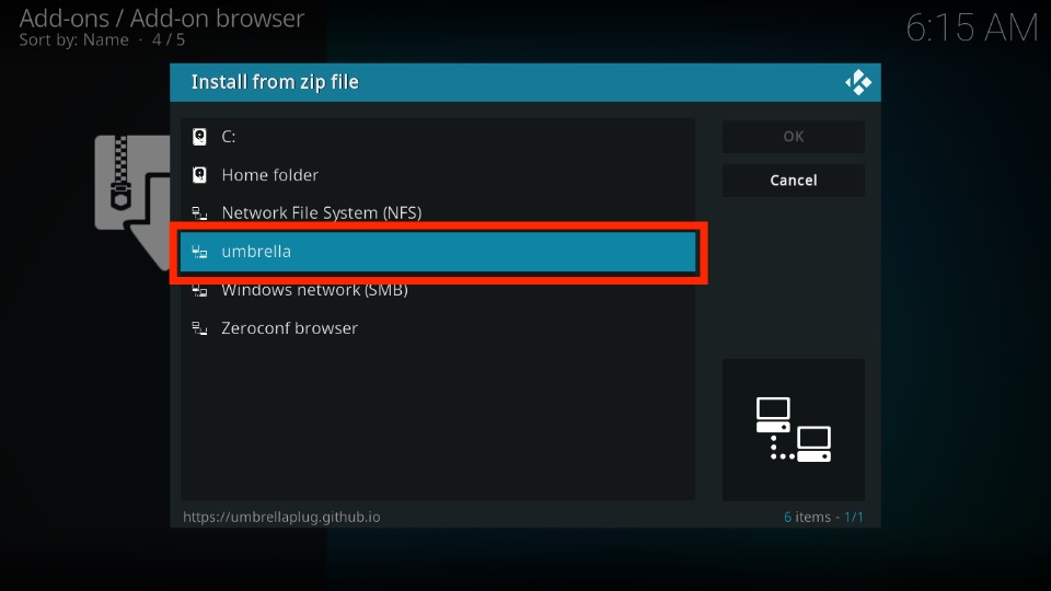 umbrella file source