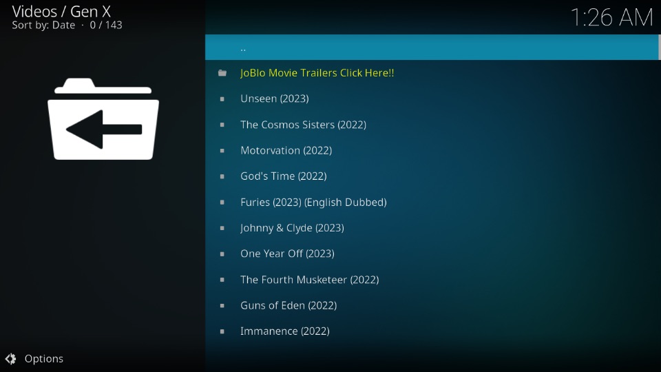 list of new movies