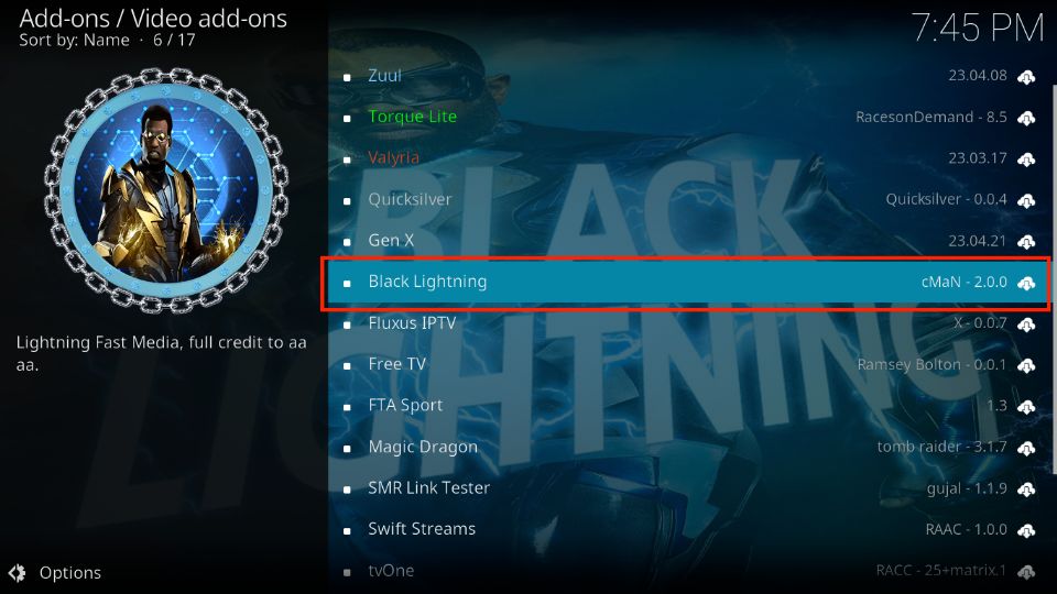 Black Lightning