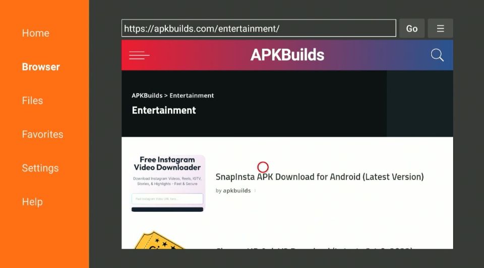 APKBuilds on FireStick guide