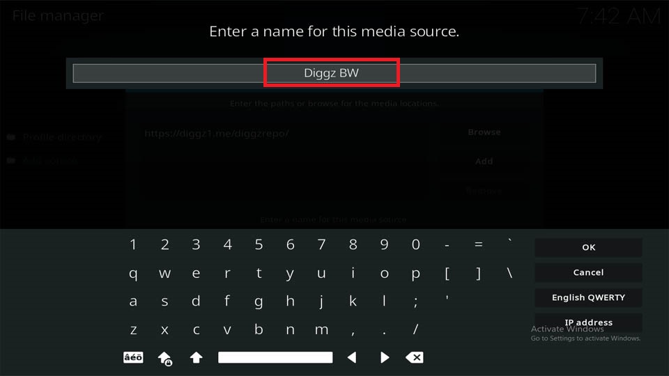 enter media source name