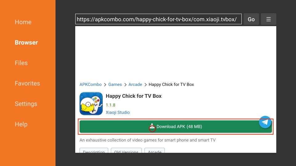how to download happy chick apk file