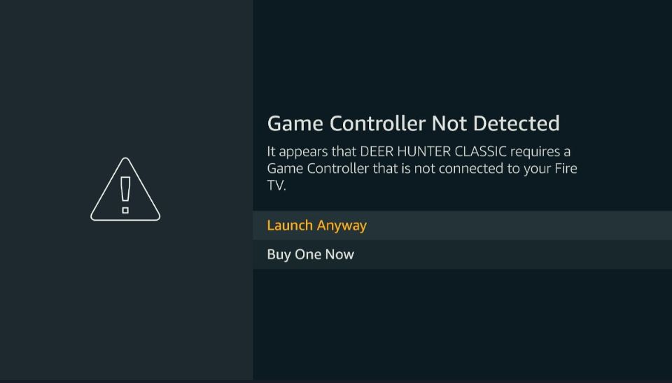 how to play deer hunter classic on fire tv