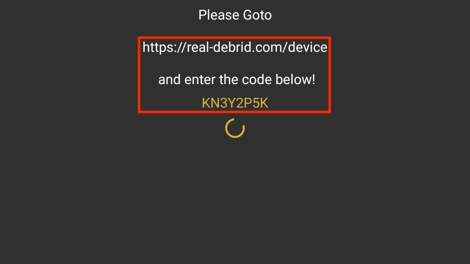 real debrid authorization code