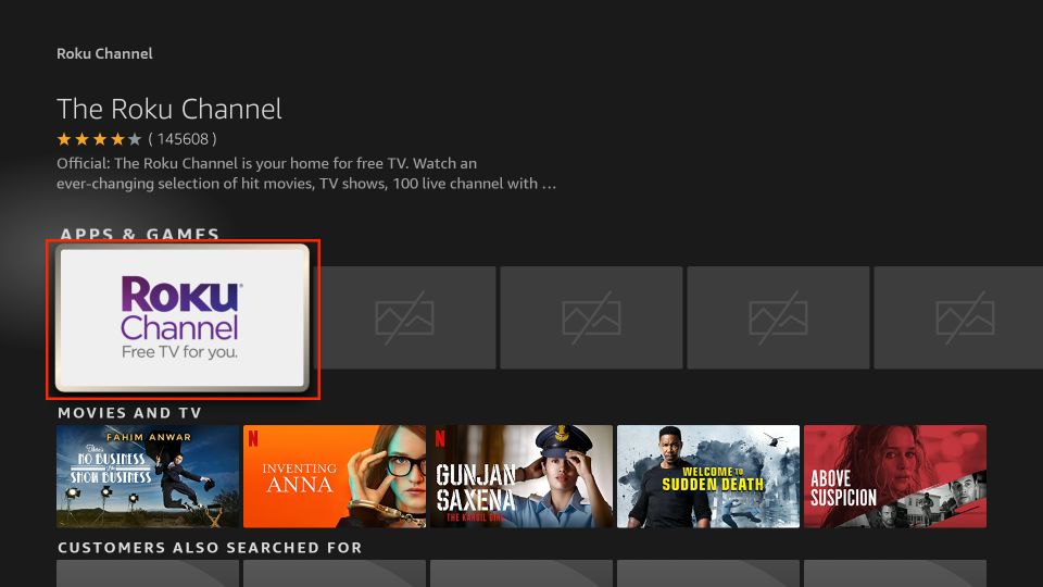 roku channel firestick