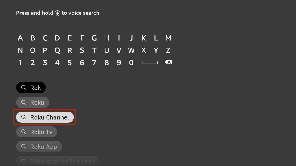 roku app firestick