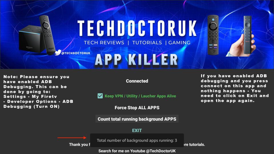 How to Install TDUK App Killer on FireStick