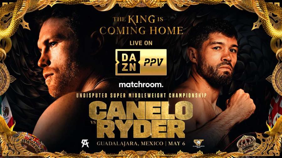 Watch Canelo vs. Ryder for free