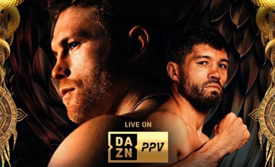 strem Canelo vs Ryder on DAZN