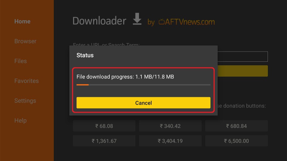 downloading tivimate iptv apk files