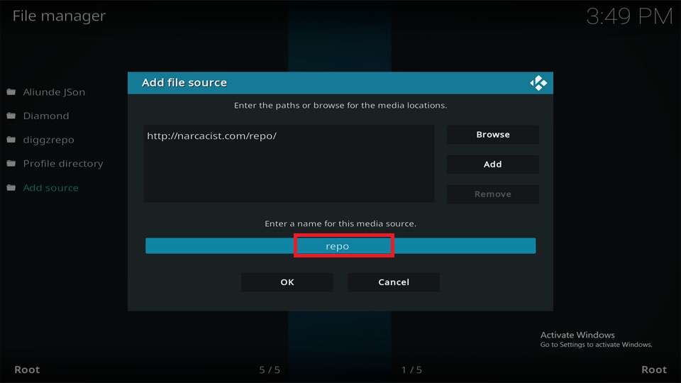 oneshot build for kodi