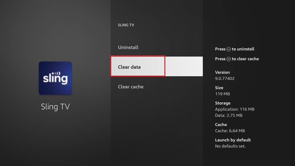 how to install sling tv on firestick