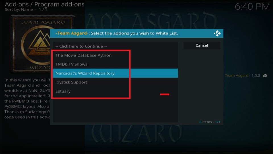 select Narcacist's Wizard Repository