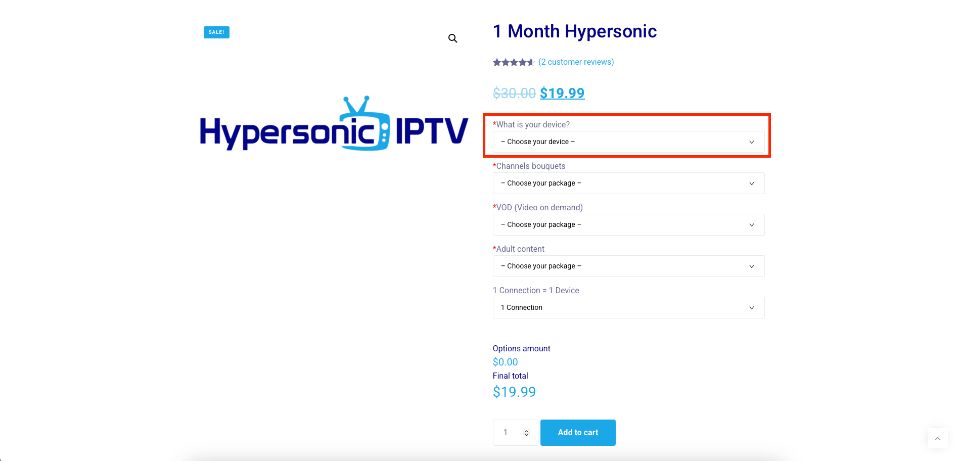 hypersonic iptv